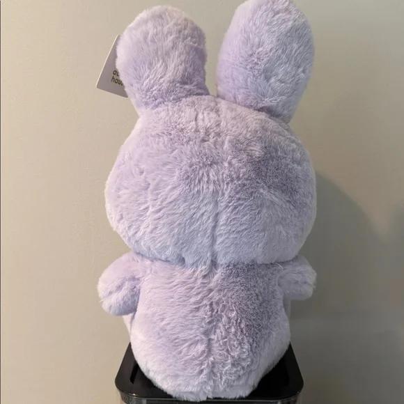 Plush Bunny Doll in Pastel Lavender - Picture 4 of 5